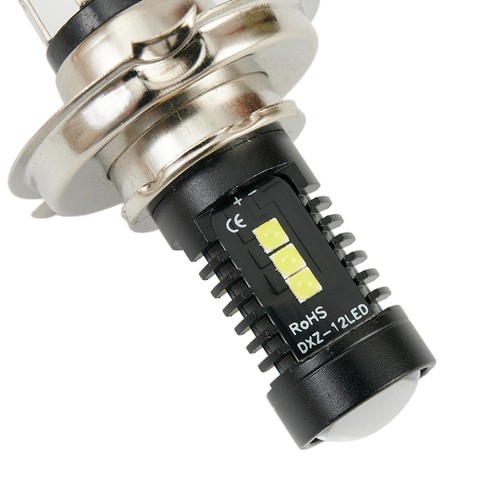 Car Lights 1pc 6000K 60W 9003 COB Conversion H4 High/Low Beam Pure White - Picture 10 of 12