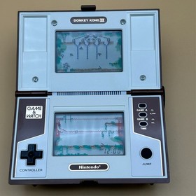 DONKEY KONG II 2 Nintendo Game & Watch JR-55 1983 Early Edition New Old Stock