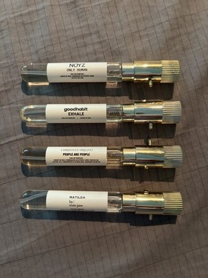 Scentbird Perfume Lot 4 NOYZ Rosie Jane Christian Siriano Goodhabit Travel Spray