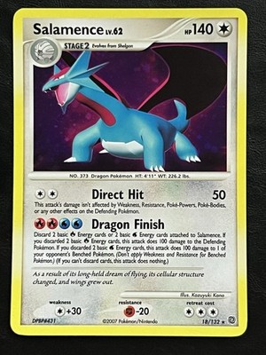 Pokemon Salamence Holo - Secret Wonders - 18/132 NM