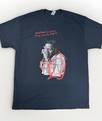 Lil Baby Sometimes You Have To He Your Own Hero Rap Hip Hop Concert Merch Tee XL