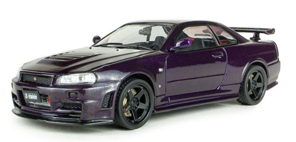 Solido - Nissan Skyline GT-R Z-Tune 1999 Mitternachtslila - 1/43 - SOL4318201-image