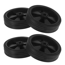 4Pcs Air Compressor Caster Wheels - Stable Movement Wheels with 13mm Hole for
