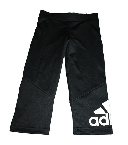 Adidas Sporthose Tight GN1434 3 Stripe 3/4 Tighthose Schwarz Gr.128 Neu-image