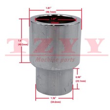 40mm Car Lift Tray Heightening Feet Plus Pad Solid Lift Parts Dia. 35mm