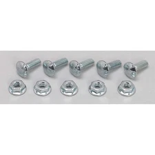 CABLOFIL EZBN1/4EZ Screw And Flange Nut,Electro Zinc,PK50 4JWT2