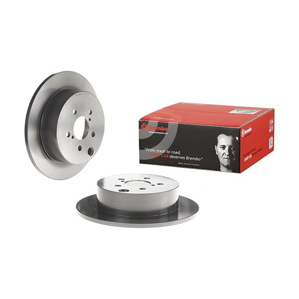 2x Brake Discs Pair Solid fits SUBARU XV GPD 2.0D Rear 2012 on EE20Z 274mm Set - Image 14