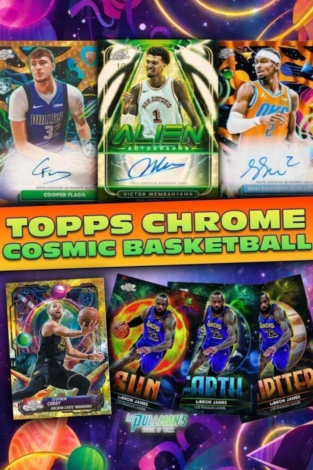 25/26 TOPPS CHROME COSMIC NBA W/PRINCE!!!! // $1 STARTS RT BREAK 🏀🔥