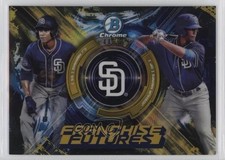 2019 Bowman Draft Gold Refractor 44/50 CJ Abrams Joshua Mears #AM 09an