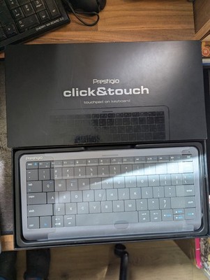 Prestigio Click & Touchpad Multimedia Wireless Smart Keyboard PC Konsole Handy
