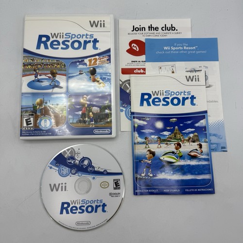 Wii Sports Resort (Nintendo Wii, 2009) CIB Refurbished Gut - Bild 1 von 7