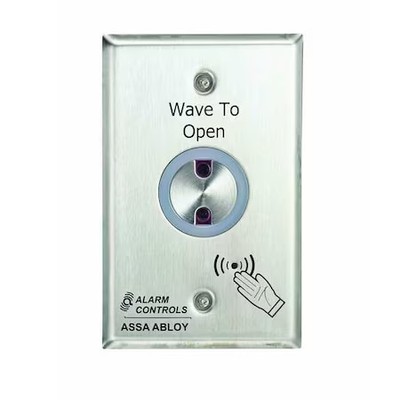 Alarm Controls Nts-1 Exit Motion Sensor, Single Gang, Silver