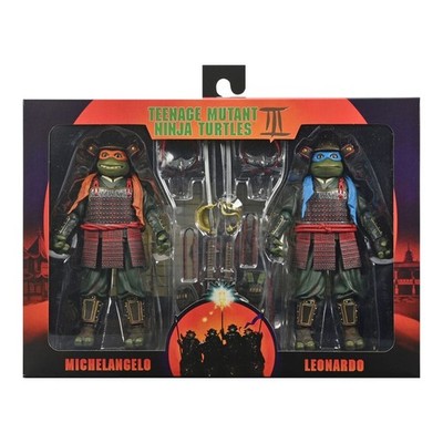 Leonardo & Michelangelo 2-Pack (Turtles 3) - TMNT / Ninja Turtles - NECA - MISB
