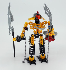 LEGO Bionicle Toa Mahri Hewkii 8912 w/ Chains, Weapons & Launcher