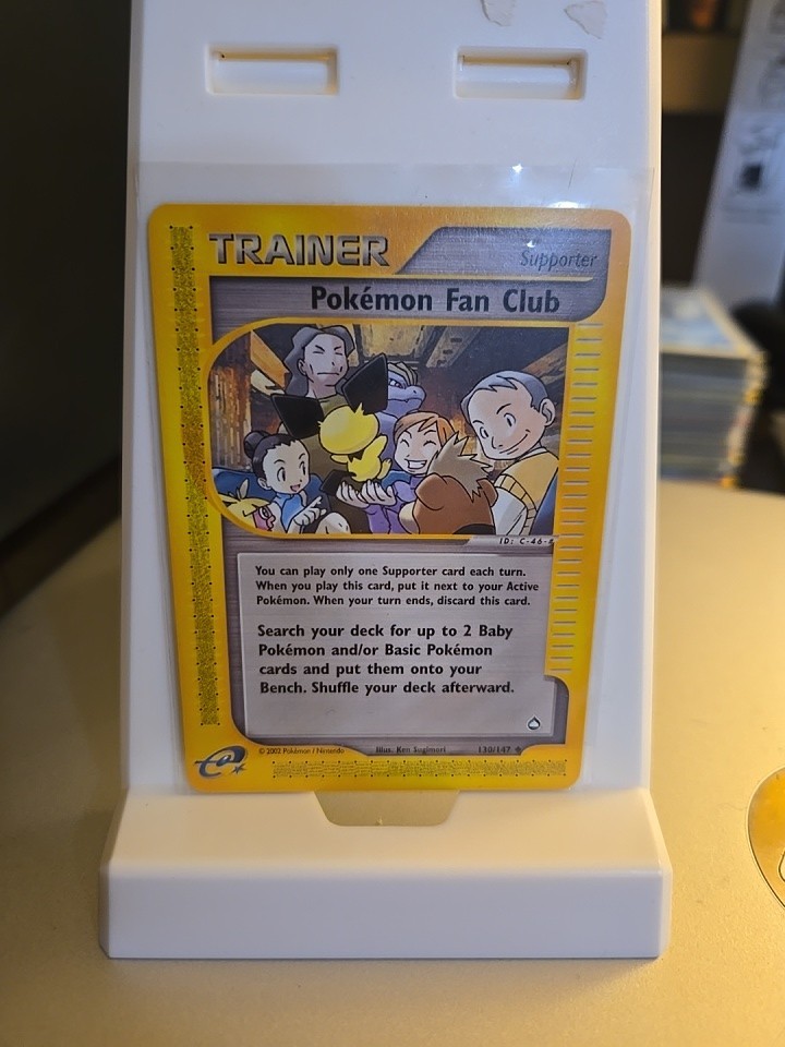 Pokemon Pokemon Fan Club 130/147 Uncommon Aquapolis NM/MT Vintage Card Nintendo