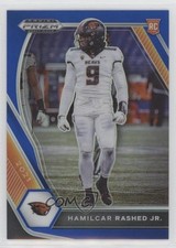 2021 Panini Prizm Draft Picks Blue Prizm 100/199 Hamilcar Rashed Jr #141 13u1