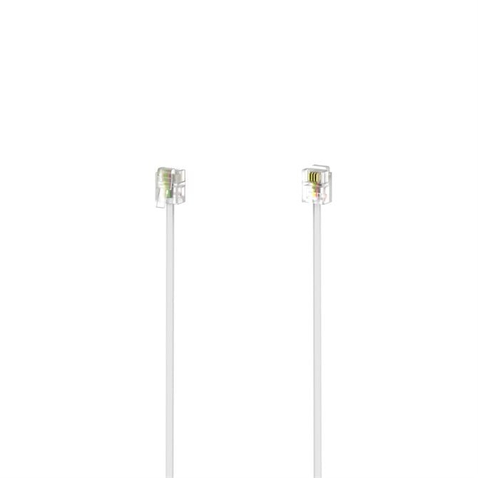 Hama 00201133 Telephone Cable 3 M White