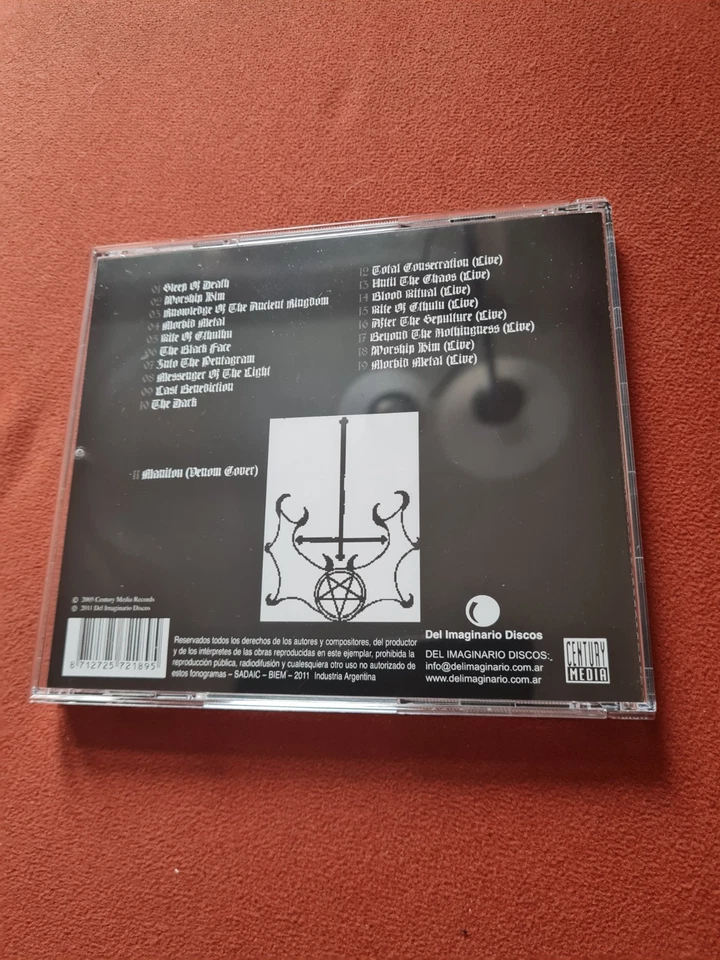 CD Samael - Worship Him 2011 Argentinien Del Imaginario Discos - Bild 2 von 2