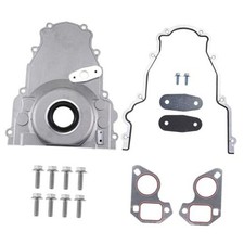 LS Front Timing Cover with Gasket Kit Compatible with LS2 LS3 4.8L 5.3L 6.0L