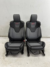 14-19 Ford Fiesta St Grey Recaro Front Seats Heated Cdn Spec Wt Mk6 Oem