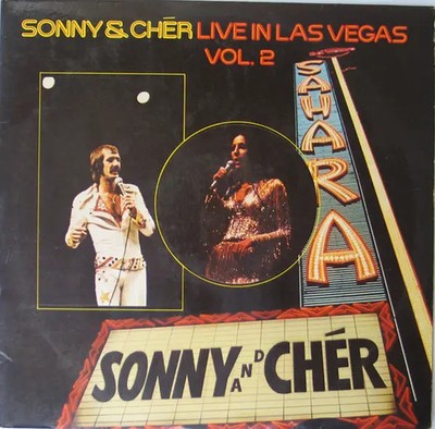 Sonny & Cher Live In Las Vegas Vol.2 GATEFOLD MCA Records 2xVinyl LP