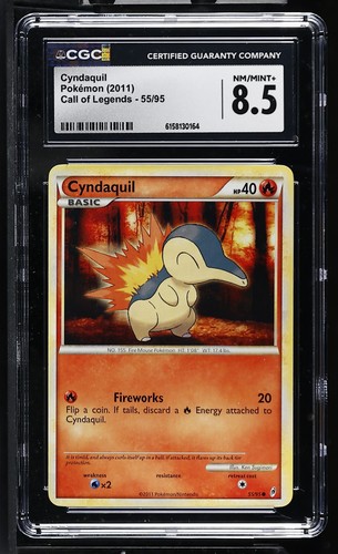 Cyndaquil graded CGC 8.5 for sale on eBay
