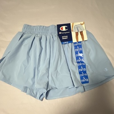 Champion Girls Active Short Dutch Blue L (10/12) Polyester Elastic Waist