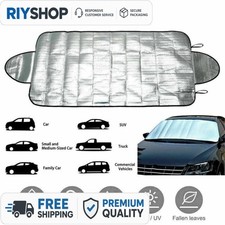 Car Windshield Sun Shade 200x70cm Anti-Snow Anti-Frost Cover for Windscreen