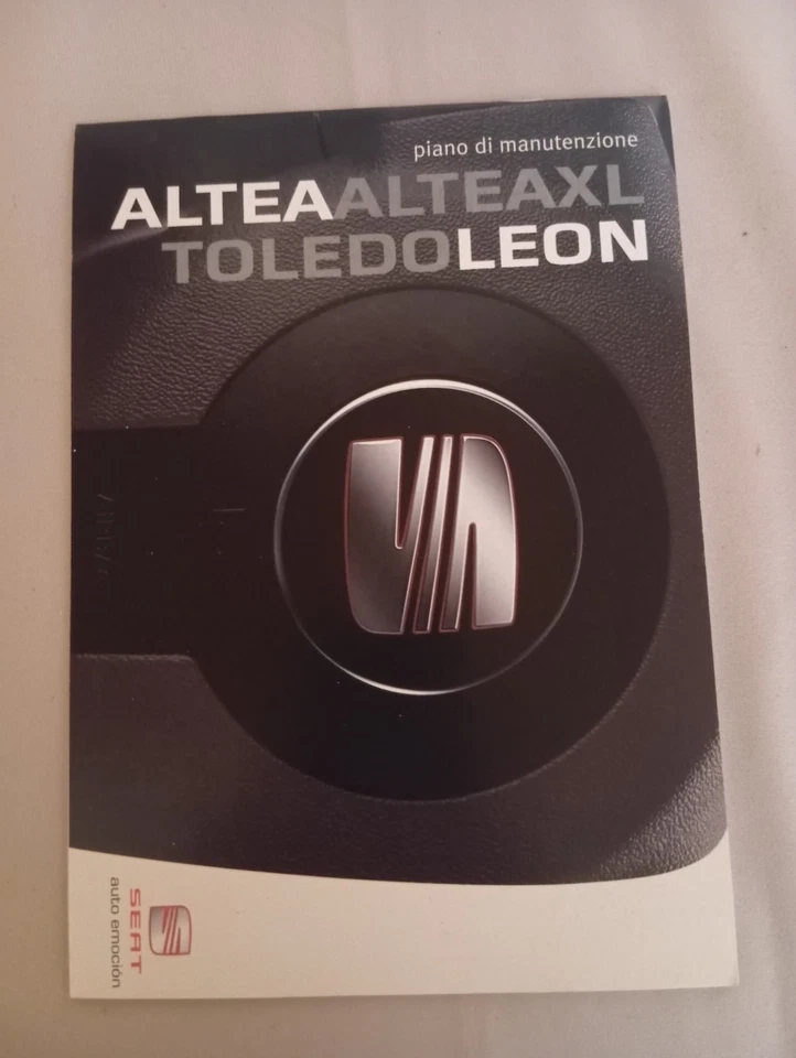 SEAT LEON Libretti Auto MANUALE USO MANUTENZIONE Originali Vintage USATI OTTIMI - Immagine 4 di 4