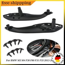 Schwarz T�rgriff Innengriff Rechts Links Set F�r BMW M3 M4 F30 F35 320i 2013-18
