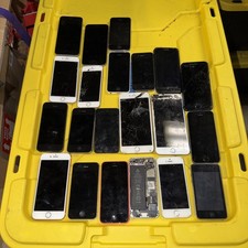 Apple iPhones iPod Lot 21 FOR PARTS.