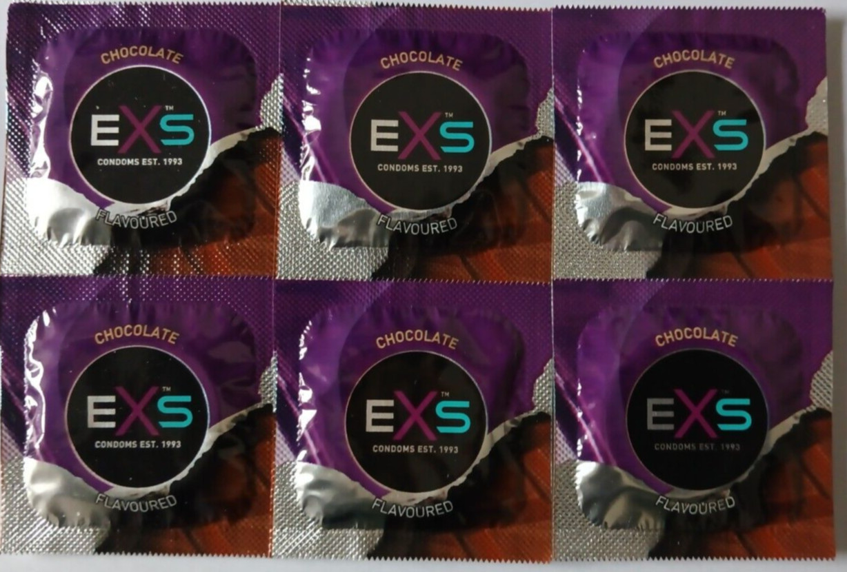 12 Kondome mit Schokoladen Aroma EXS
