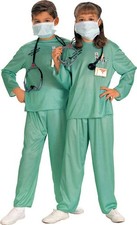 Rubie's E.R. Doctor Child Costume Size Large 12-14