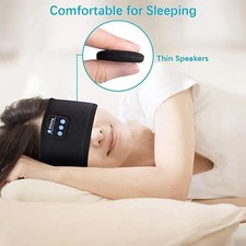 Bluetooth Headband Headphones Sports Sleep Music Eye Mask Wireless Earphones