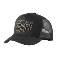 Triumph Ellis Trucker Cap Black - MCAS2355