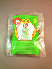TY McDonald's Teenie Beanie Babies 9 Claude The Crab 1999 NIP with TAG ERRORS