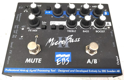 EBS MicroBass-  Bass Effect Preamp Pedal
