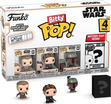 FUNKO POP: STAR WARS: MANDALORIAN - MARSHAL BITTY 4PK