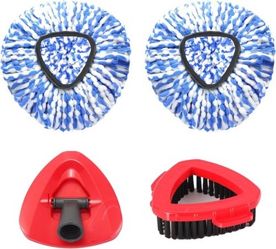 Mop Heads Replacements for Ocedar Rinseclean 2 Tank Spin Mop System, Mop Replace
