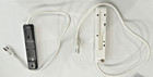 2 Staples Six‑Outlet Power Strips – White Surge Protector Style – On/Off Switch — photo 2