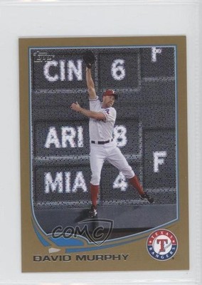 2013 Topps Mini Gold 19/62 David Murphy #558 sh7