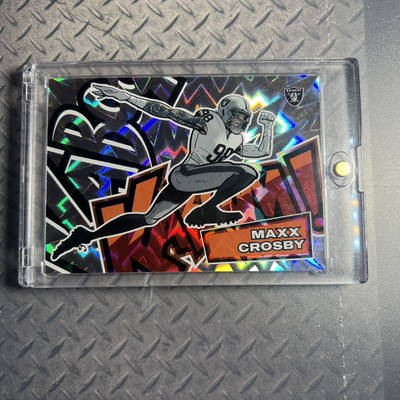 2025 Panini Absolute Kaboom Horizontal Case Hit SSP Maxx Crosby #2 Raiders