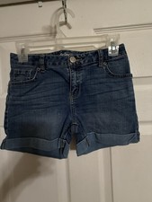 ann taylor loft top large blue floral print