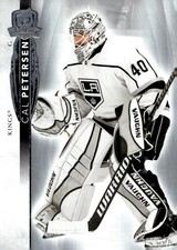 Cal Petersen LA Kings NHL 2021 The Cup Upper Deck BLANK Back No Number