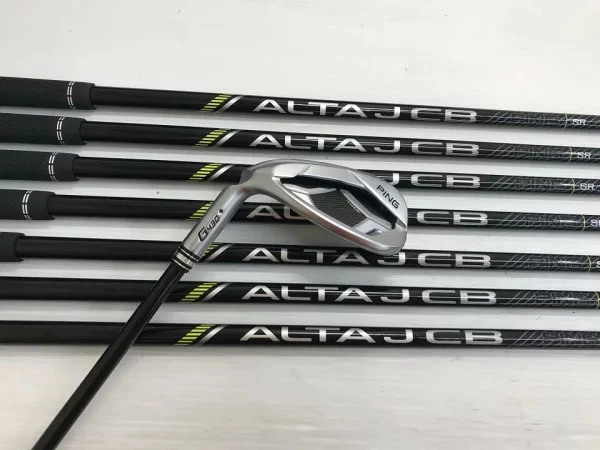 Ping G430 lefty Iron Set 6-9,W,45,50,54 8pc Flex SR ALTA J CB BLACK Graphite - Image 2 of 4