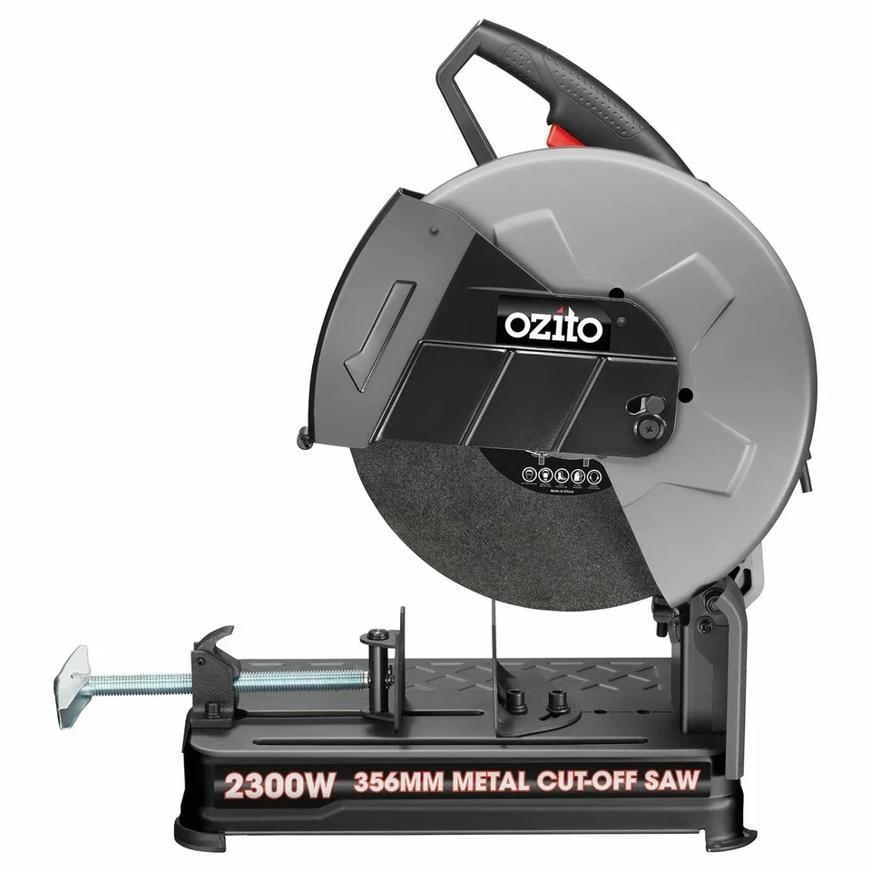 Ozito 2300W 355mm Abrasive Metal Steel Cut Off Drop Chop Saw - 3yr Replace Wty - image 3 of 3