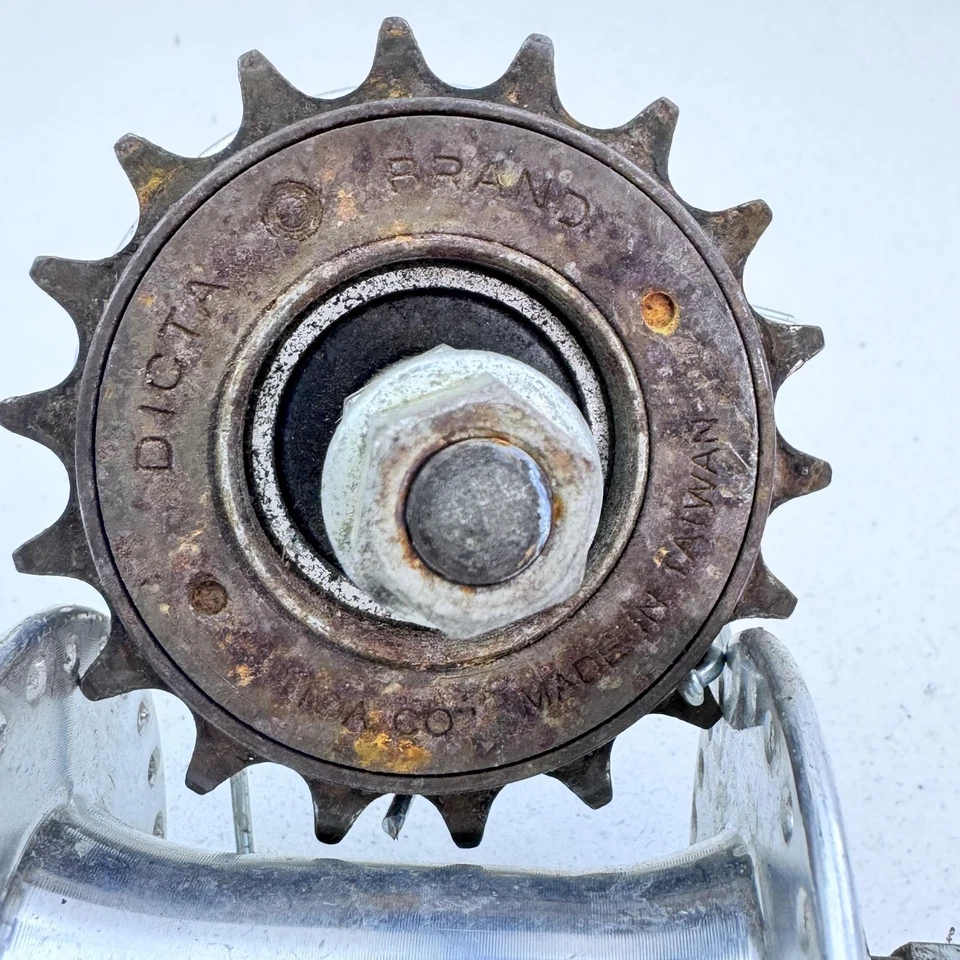 Mount BMX Bike Hubs Front 100mm Rear 110 Alloy Silver Dicta Freewheel PARTS A10 - Image 4 of 4