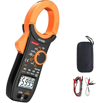 Aicevoos 828D Digital Clamp Meter Multimeter 6000 Counts Amp Voltage Tester