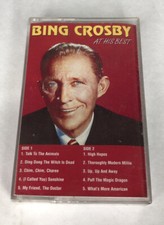 Bing Crosby At His Best Cassette Tape