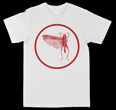 The Locust Circle Bug Short Sleeve T Shirt White All Size